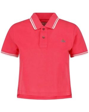 Vivienne Westwood Polo À Manches Courtes - Red