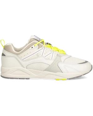 Karhu Mesh-Panelled Trainers - White