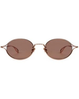 Projekt Produkt Oval-Frame Sunglasses - Pink