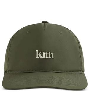 Kith Gorra con logo bordado - Verde