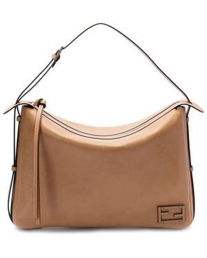 Fendi Simply ショルダーバッグ L - ブラウン