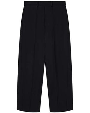 Emporio Armani Trousers Straight-Leg - Blue