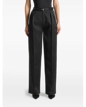 Manière De Voir Pantalon Julie À Plis - Noir