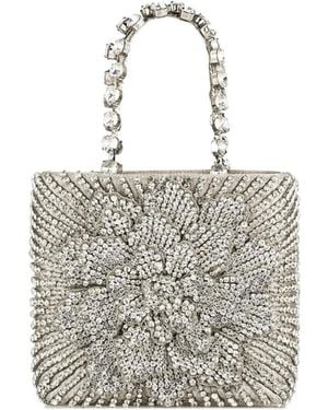 Aquazzura Bolso shopper Luxury Square - Blanco