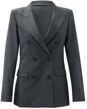 Semler Double-Breasted Jacket - Black