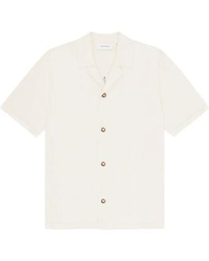 Les Deux Emmett Globe Shirt - White