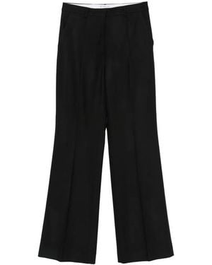 Manuel Ritz Pressed-Crease Tailored Pants - Black