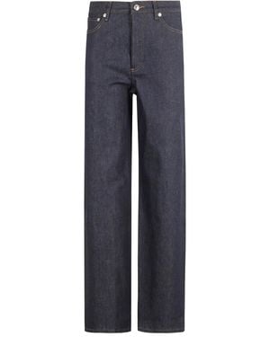 A.P.C. Straight Jeans - Blauw