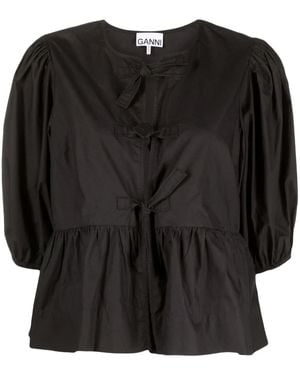 Ganni Shirts - Black