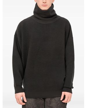 DEVOA Turtleneck Sweater - Black