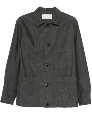 Original Vintage Style Jacke mit Knopfverschluss - Schwarz