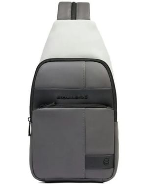 Piquadro Water-Resistant Convertible Sling Bag - Black