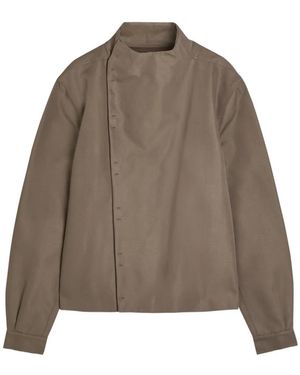 Rick Owens Lpm Jacket - Brown