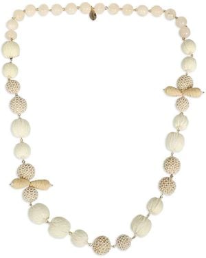 Weekend by Maxmara Necklace With Decorative Stones - Natural
