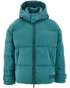 Emporio Armani Hooded Puffer Jacket - Green