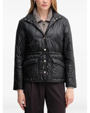 GAUDI Quilted Puffer Jacket - Black