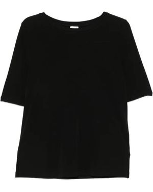 Max Mara Mirto Short-Sleeve Top - Black