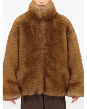 MSGM Long-Sleeve Jacket - Brown