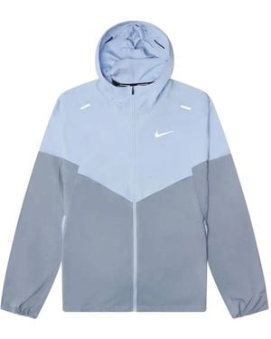 Nike Repel Packable Windrunner Zip-Up Jacket - Blue