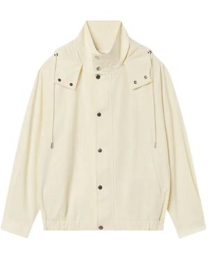 FRAME Seersucker Jacket - White
