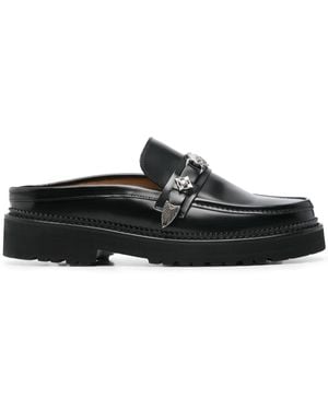 Toga Virilis Leren Loafers - Zwart