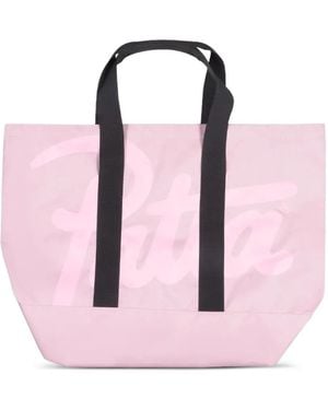 PATTA ロゴ トートバッグ - ピンク