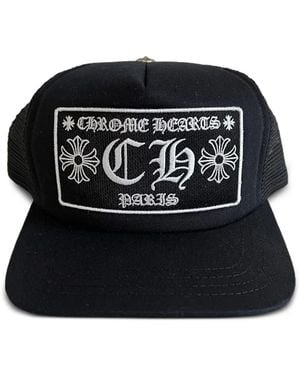 Chrome Hearts Paris Trucker Hat - Black