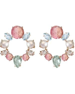 Atelier Mon Candy Cabana Earrings - White