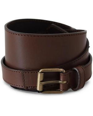 Plein Sud Leather Belt - Brown