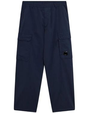 C.P. Company Pantalon À Détail De Lentille Signature - Blue