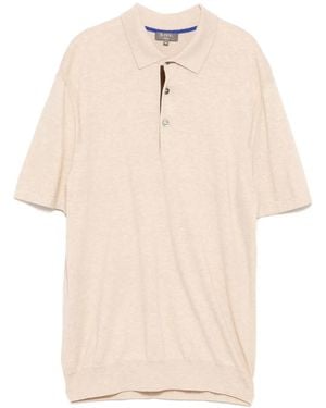 N.Peal Cashmere Polzeath ポロシャツ - ナチュラル