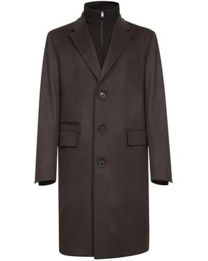 ZEGNA カシミア コート - グレー