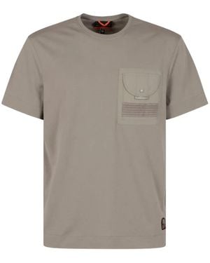 Parajumpers Malham Chest Pocket T-Shirt - Grey