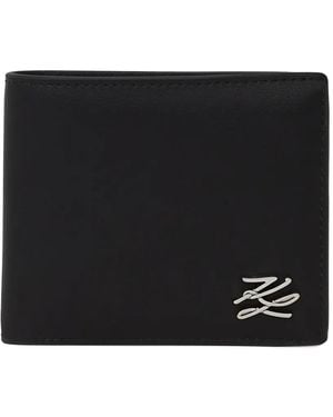 Karl Lagerfeld K/Autograph Wallet - Black