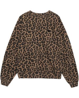 Anine Bing Miles Sweatshirt - Brown