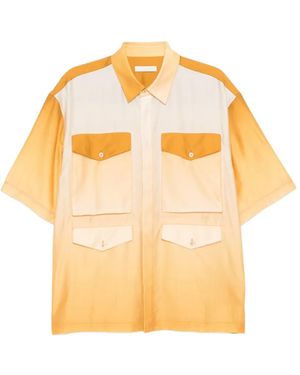 CROQUIS Gradient-Effect Shirt - Yellow
