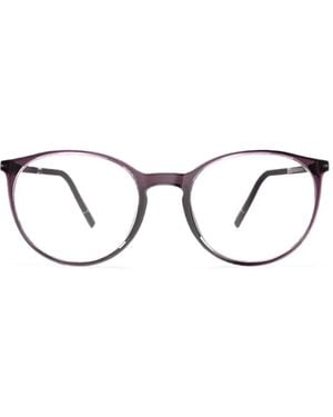 Silhouette Occhiali Tondi Spx Illusion - Viola