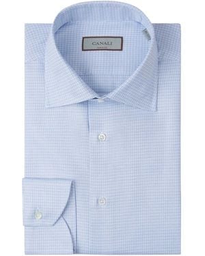 Canali Cotton Shirt - Blue