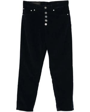 Dondup Button-Fly Pants - Blue