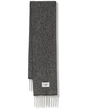 Marc O' Polo Fringed Scarf - Gray