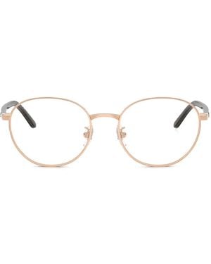 Ray-Ban Round-Frame Glasses - Natural