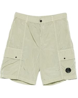 C.P. Company Cargo Bermuda Shorts - White