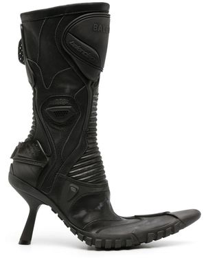 Balenciaga Stivali Biker 90Mm - Nero