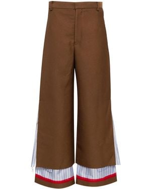 Undercover Kasane Pants - Brown