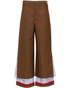 Undercover Kasane Pants - Brown