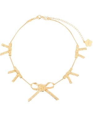 ShuShu/Tong Collar Con Lazo - Metálico