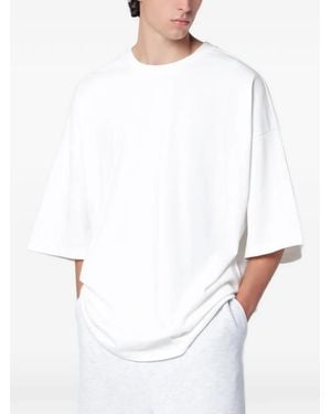 Entire studios Camiseta Con Cuello Redondo - Blanco