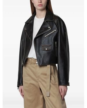Halfboy Cropped Jacket - Black