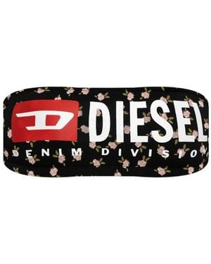 DIESEL Sujetador Con Logo Y Estampado Floral - Blanco