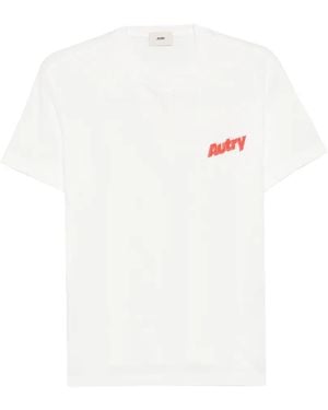 Autry Logo-Print T-Shirt - White